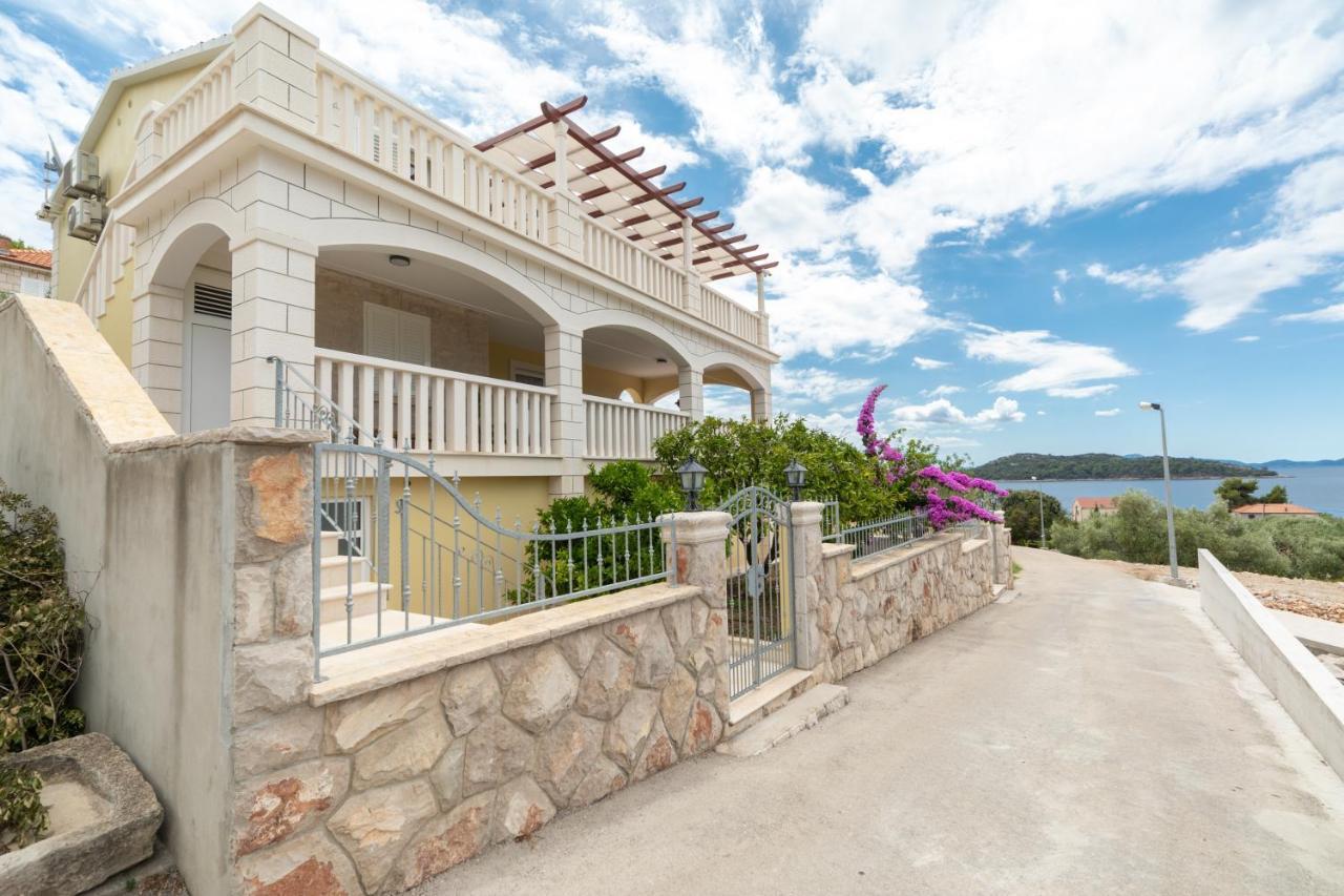 Holiday House With A Swimming Pool Prizba, Korcula - 199 Villa Eksteriør bilde